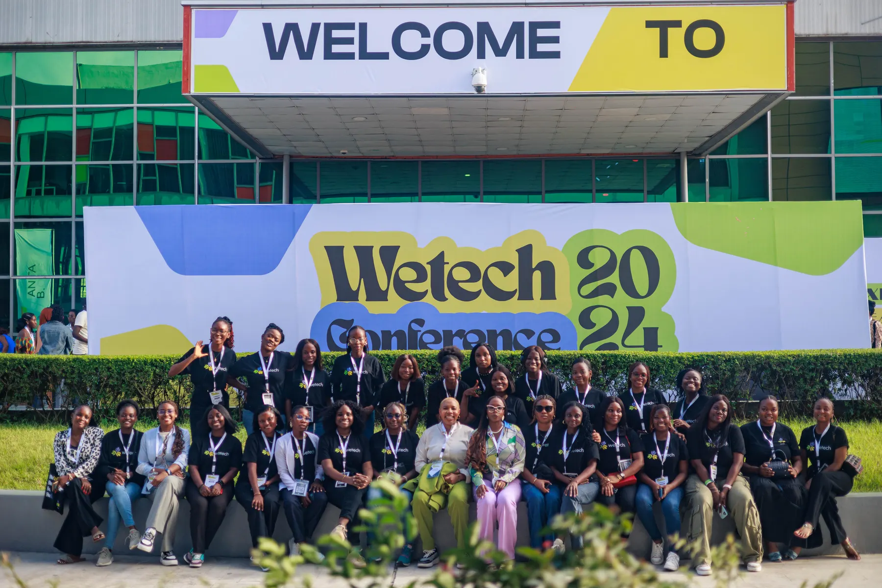 Wetech 2023/2024 — Environmental branding · Signage · Stage