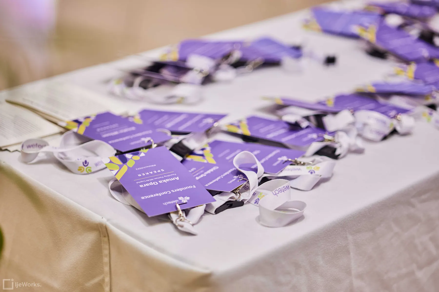Lanyards and medals — the smallest pieces in the system.