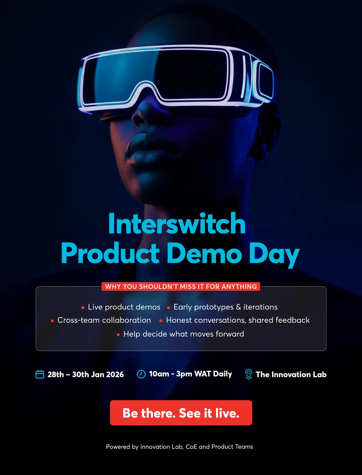 Product Demo Day — route B, same week, a different mood.